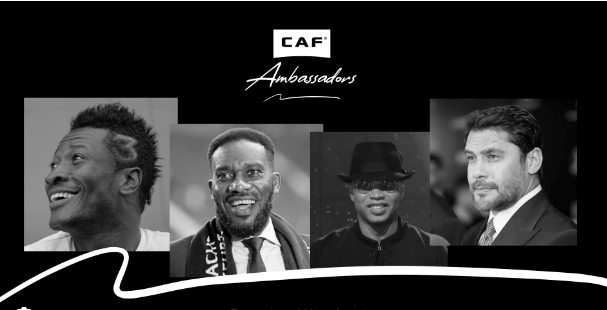 African legends Diouf, Gyan, Hassan and Okocha first to sign up for the CAF Ambassadors Program