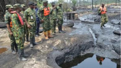 Navy destroys illegal oil refining sites in Rivers, Bayelsa, Ondo