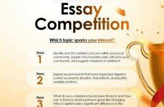 Toyin Sanni Foundation National Essay Competition for Senior Secondary Students