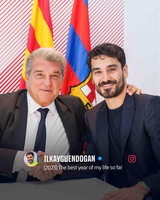 Barcelona panned for Ilkay Gundogan tweet Barcelona panned for Ilkay Gundogan tweet