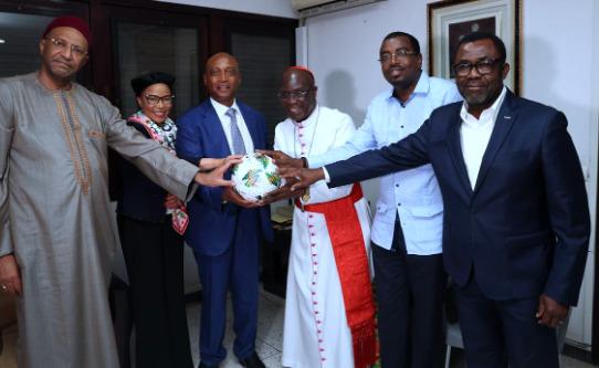 CAF President Dr Motsepe donates USD 500 000 to the Catholic Church