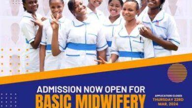 Sancta Maria Catholic of Nursing Basic Midwifery Admission Form