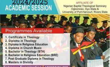 Baptist College of Theology Admission Form