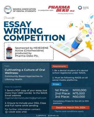 NADS Essay Competition