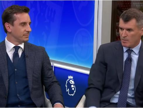 EPL: Roy Keane, Gary Neville predict result for Man City vs Man Utd