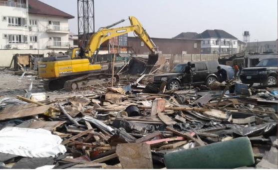 Ebonyi: 30 illegal structures demolished in Abakaliki metropolis